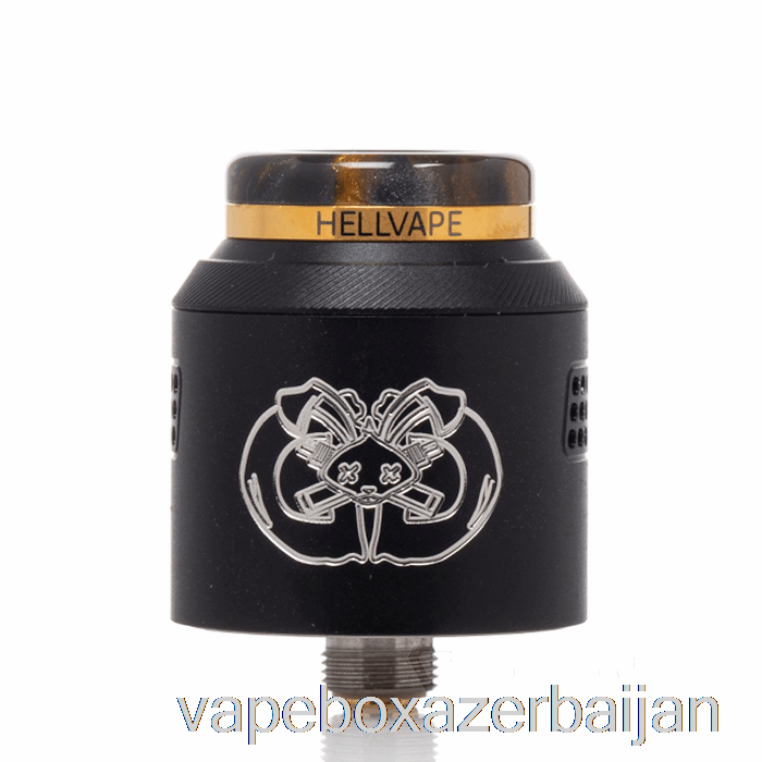 E-Juice Vape Hellvape Drop Dead 2 24mm RDA Matte Black